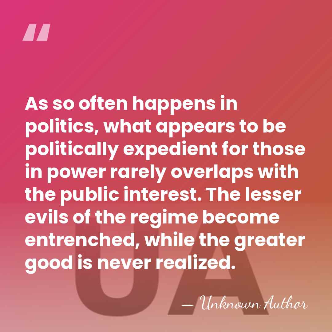 As so often happens in politics, what appears to be politically expedient&hellip; - Jason Stearns