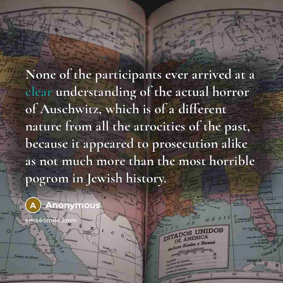 “None of the participants ever arrived at a clear understanding…” quote by Anonymous