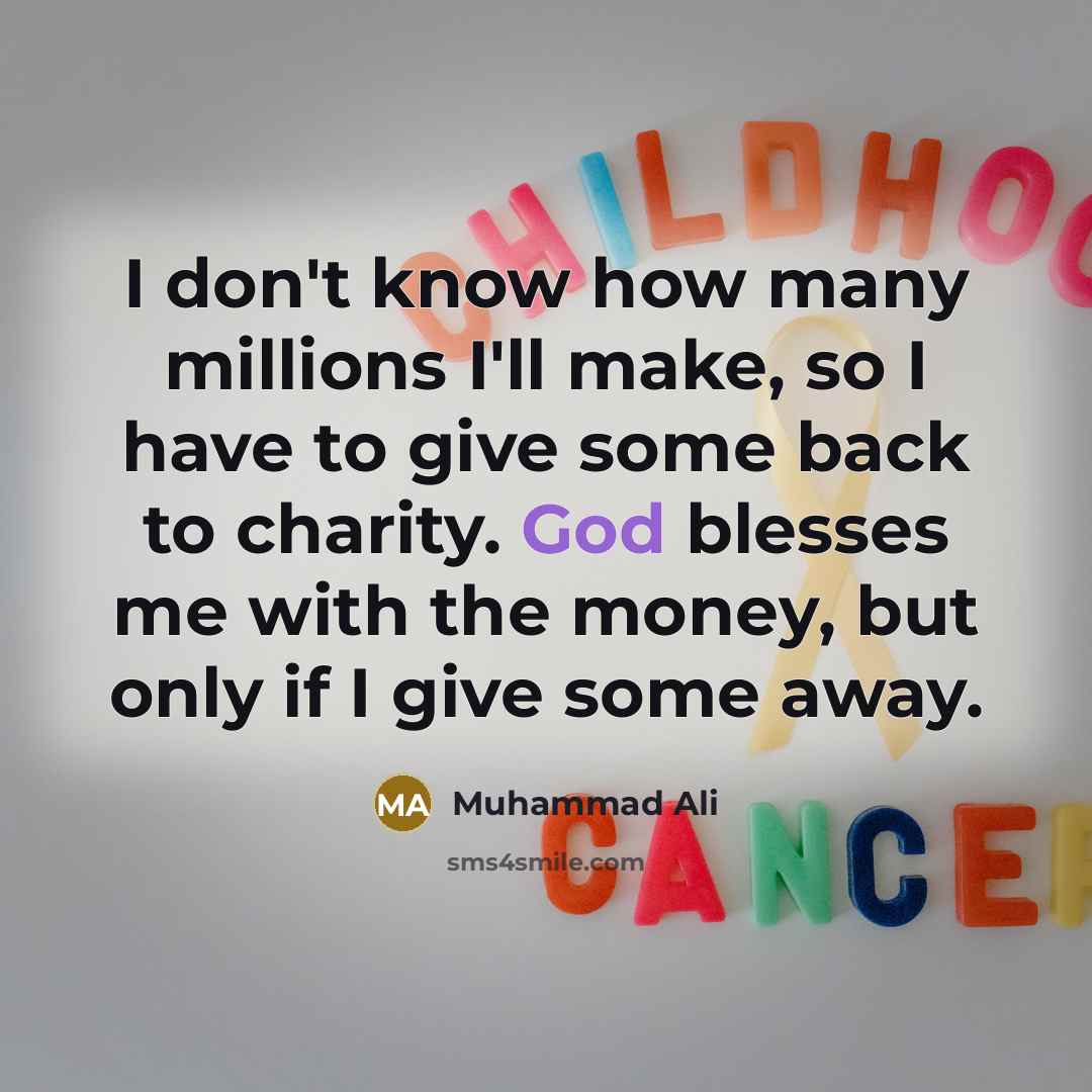 “I don't know how many millions I'll make, so I…” quote by Muhammad Ali
