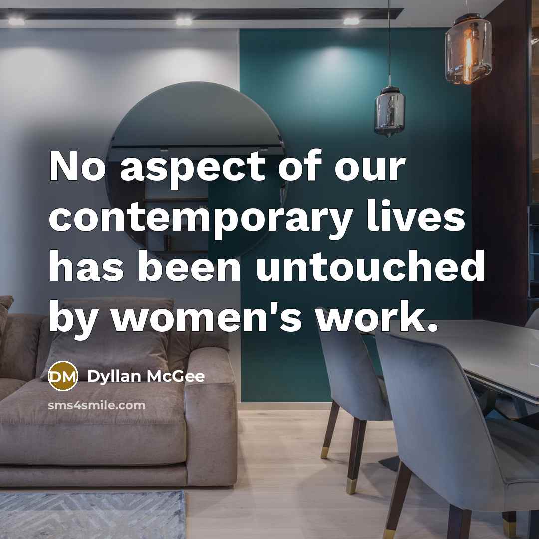 “No aspect of our contemporary lives has been untouched by…” quote by Dyllan McGee
