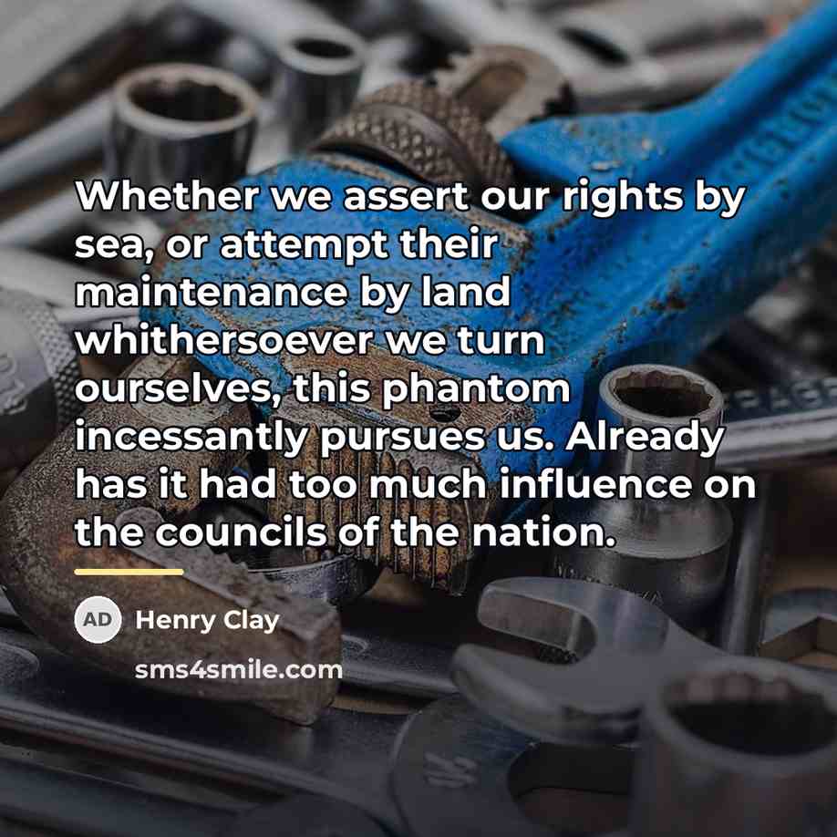 “Whether we assert our rights by sea, or attempt their…” quote by Henry Clay
