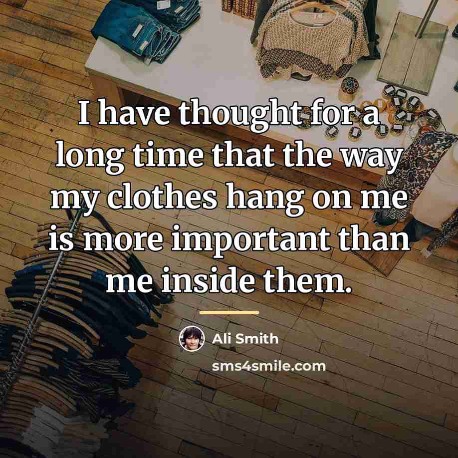 “I have thought for a long time that the way…” quote by Ali Smith