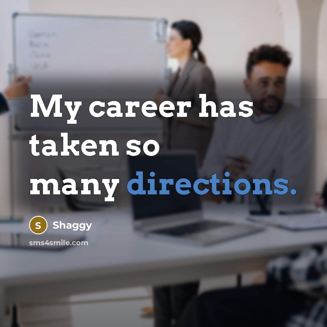 “My career has taken so many directions.…” quote by Shaggy
