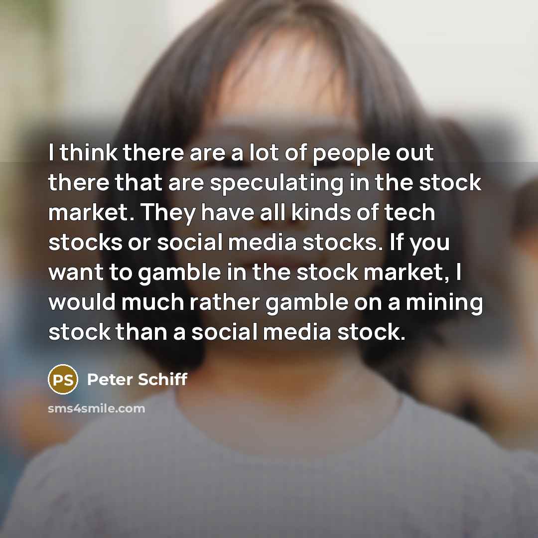 “I think there are a lot of people out there…” quote by Peter Schiff