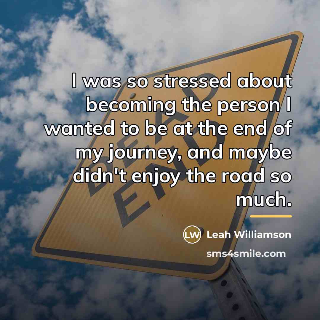 “I was so stressed about becoming the person I wanted…” quote by Leah Williamson