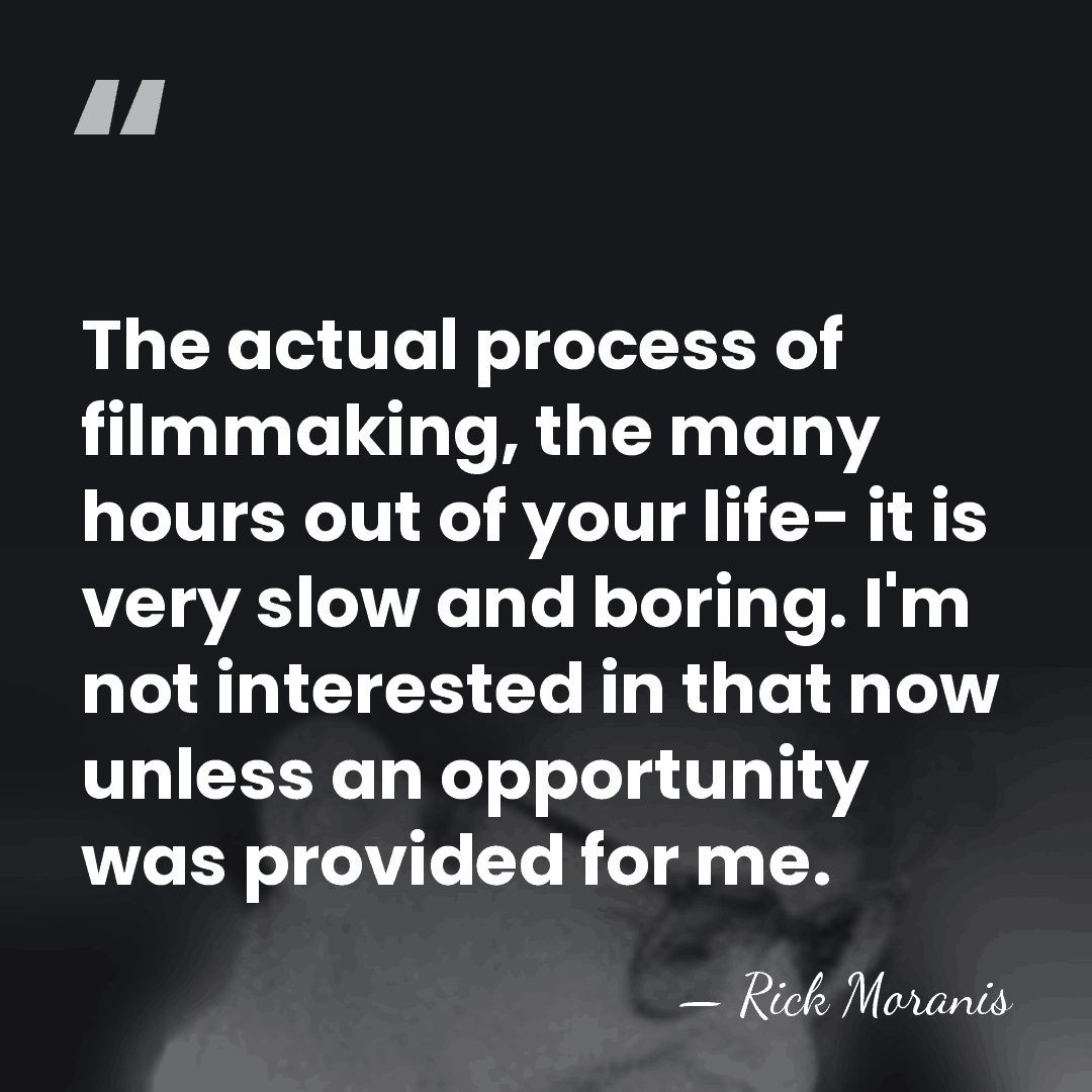 The actual process of filmmaking, the many hours out of your life-&hellip; - Rick Moranis