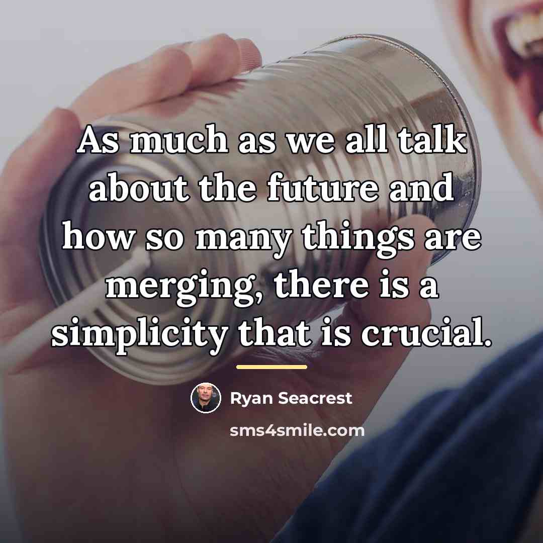 “As much as we all talk about the future and…” quote by Ryan Seacrest