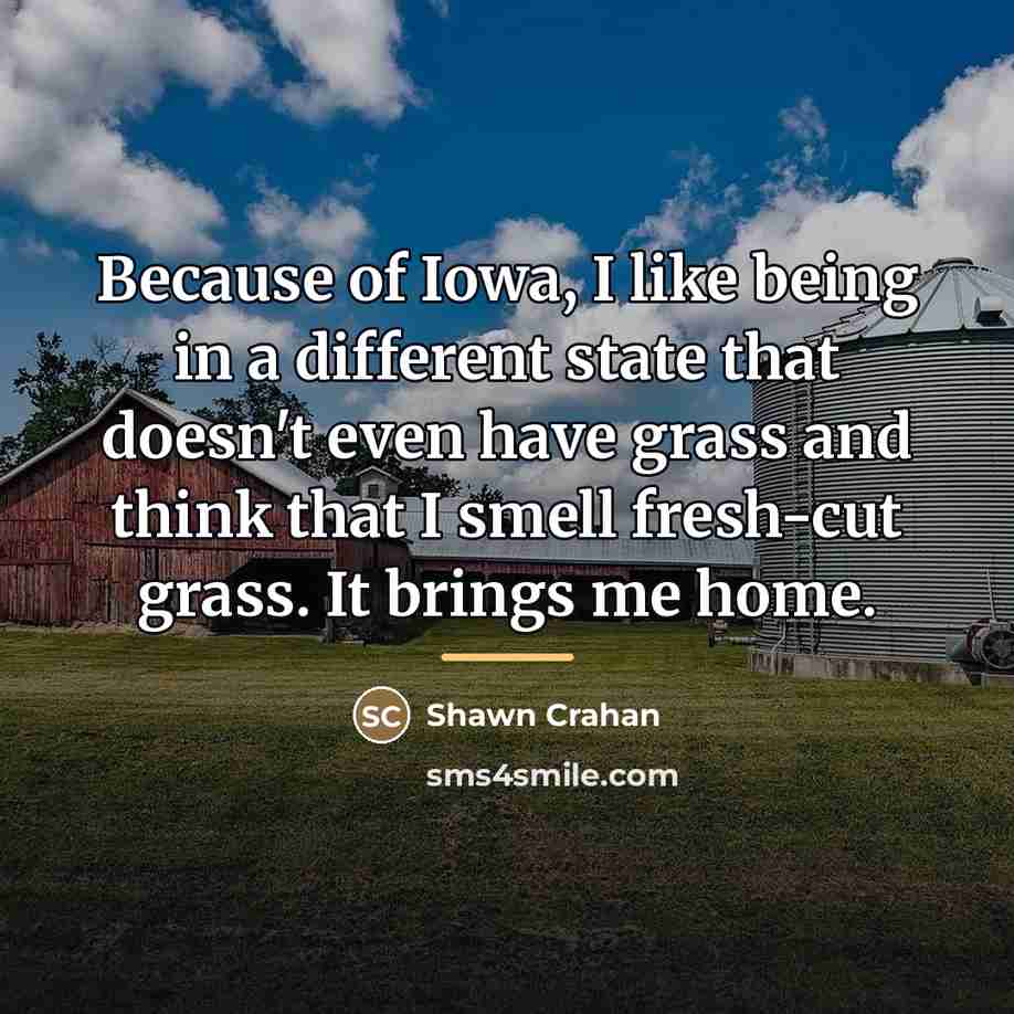 “Because of Iowa, I like being in a different state…” quote by Shawn Crahan