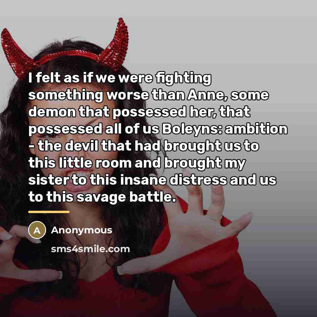 “I felt as if we were fighting something worse than…” quote by Anonymous