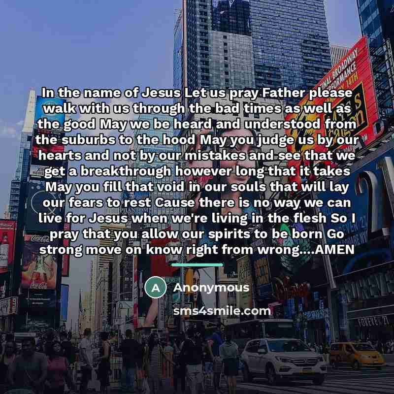 “In the name of Jesus Let us pray Father please…” quote by Anonymous