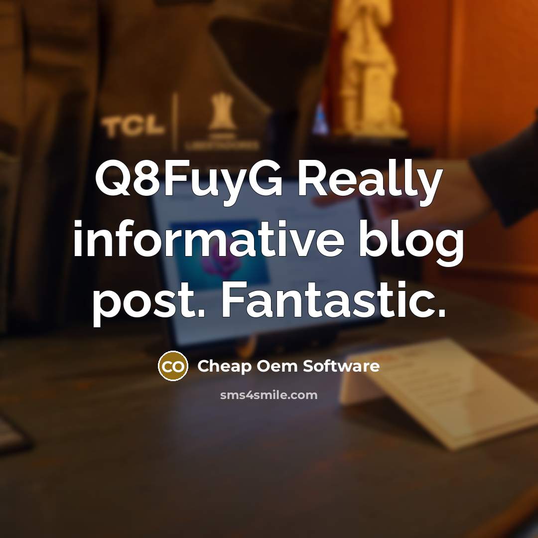 “Q8FuyG Really informative blog post. Fantastic.…” quote by Cheap Oem Software