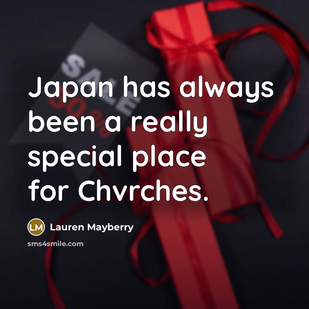 “Japan has always been a really special place for Chvrches.…” quote by Lauren Mayberry