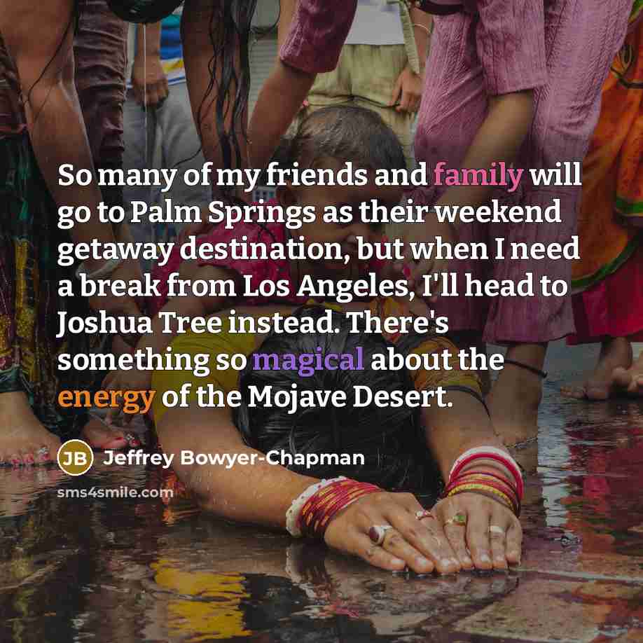 “So many of my friends and family will go to…” quote by Jeffrey Bowyer-Chapman