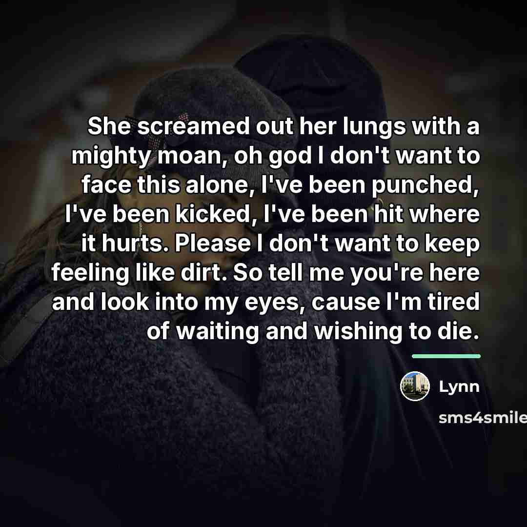 “She screamed out her lungs with a mighty moan, oh…” quote by Lynn