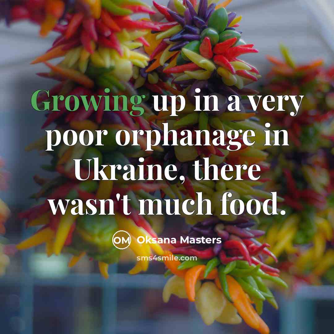 “Growing up in a very poor orphanage in Ukraine, there…” quote by Oksana Masters