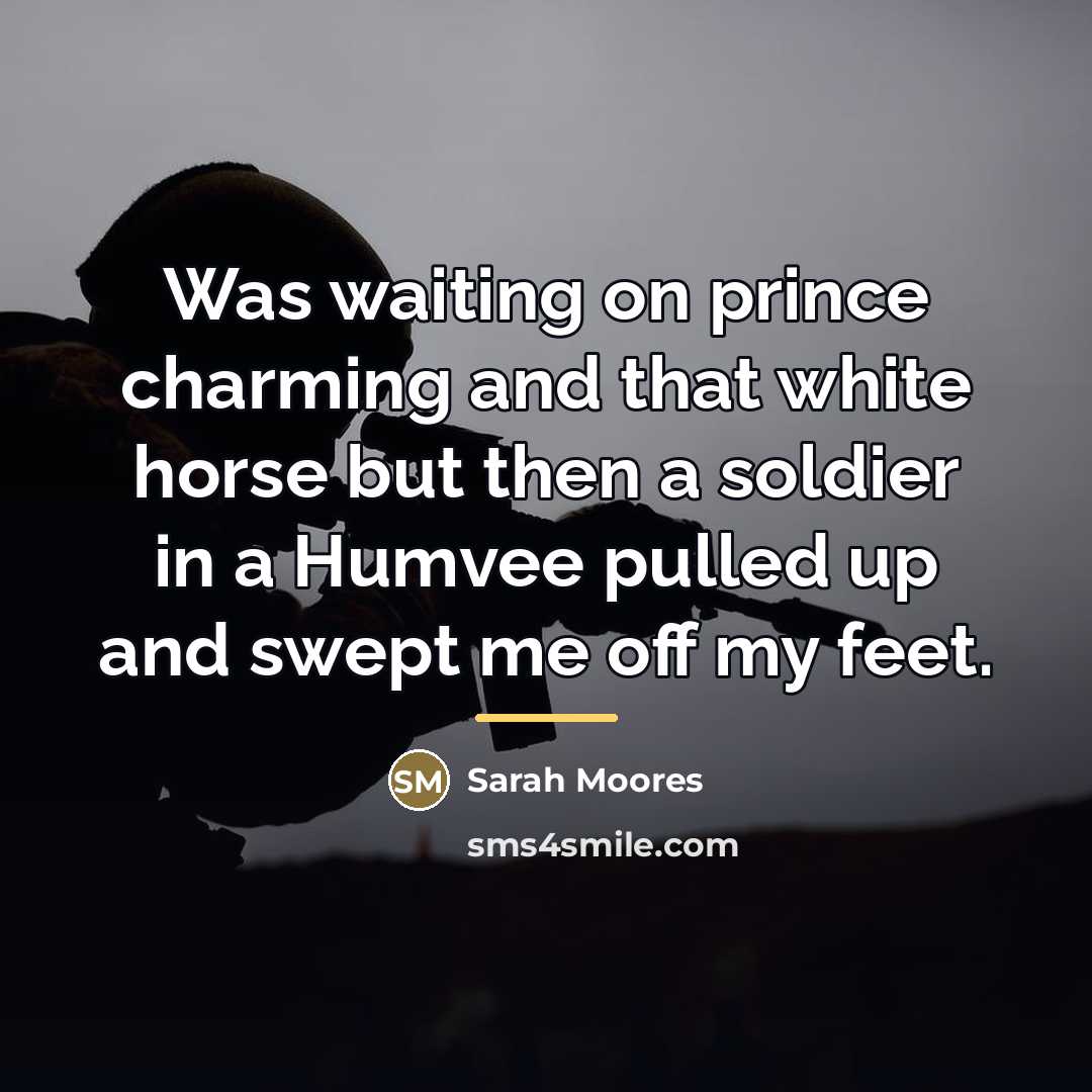 “Was waiting on prince charming and that white horse but…” quote by Sarah Moores