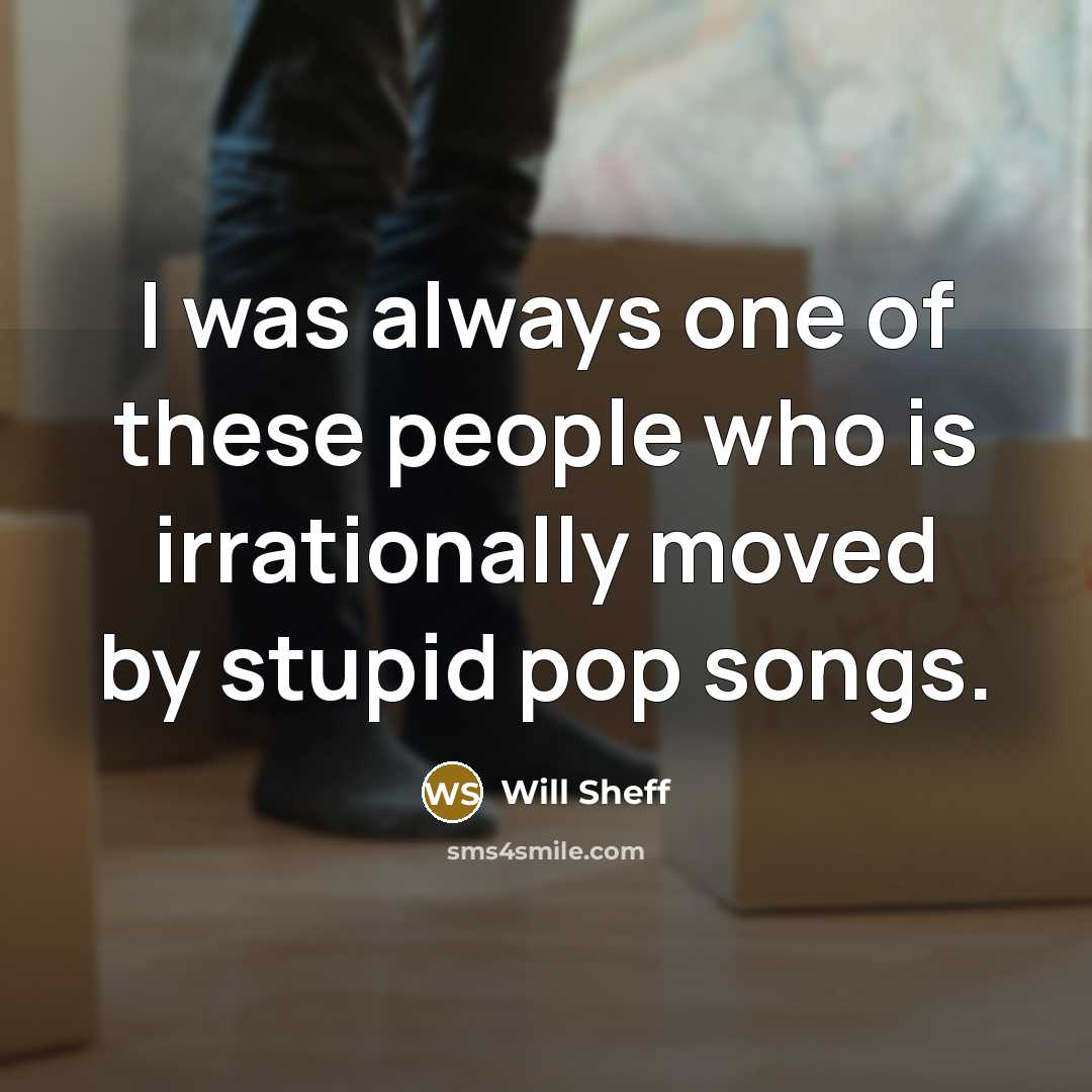 “I was always one of these people who is irrationally…” quote by Will Sheff