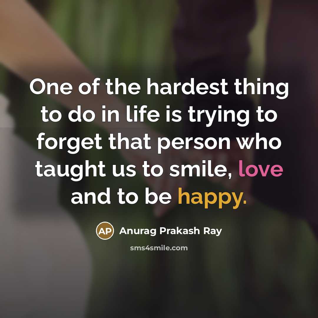 “One of the hardest thing to do in life is…” quote by Anurag Prakash Ray