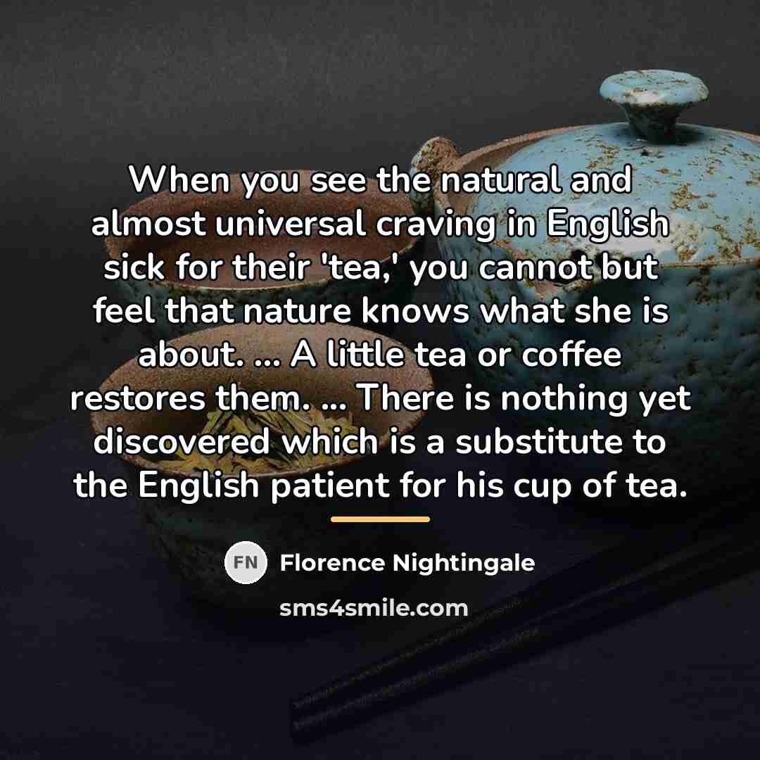 “When you see the natural and almost universal craving in…” quote by Florence Nightingale