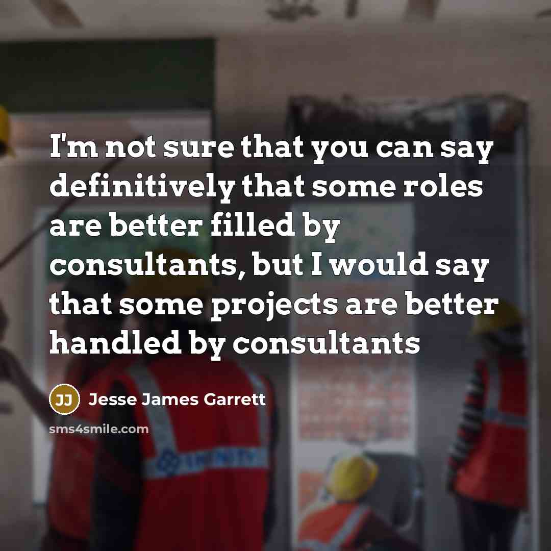 “I'm not sure that you can say definitively that some…” quote by Jesse James Garrett
