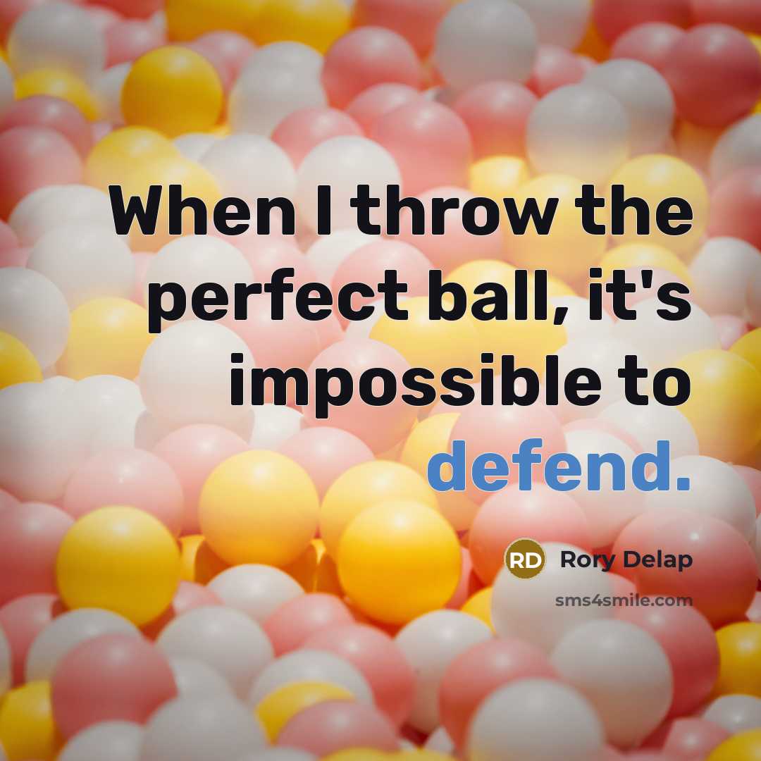 “When I throw the perfect ball, it's impossible to defend.” quote by Rory Delap