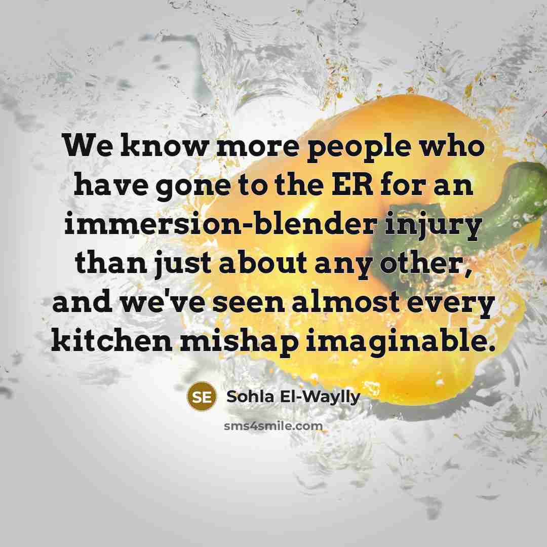 “We know more people who have gone to the ER…” quote by Sohla El-Waylly
