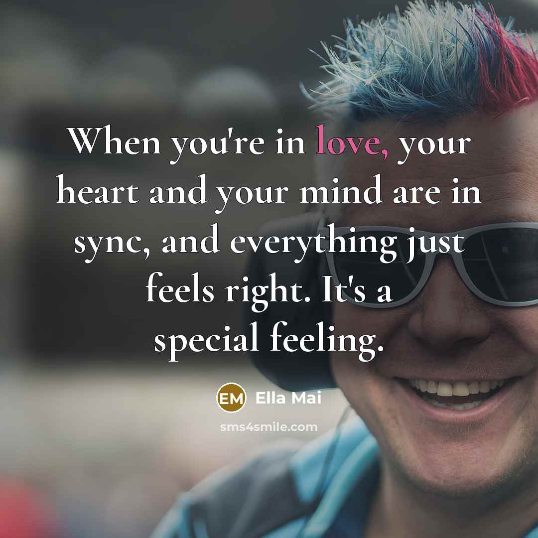 “When you're in love, your heart and your mind are…” quote by Ella Mai