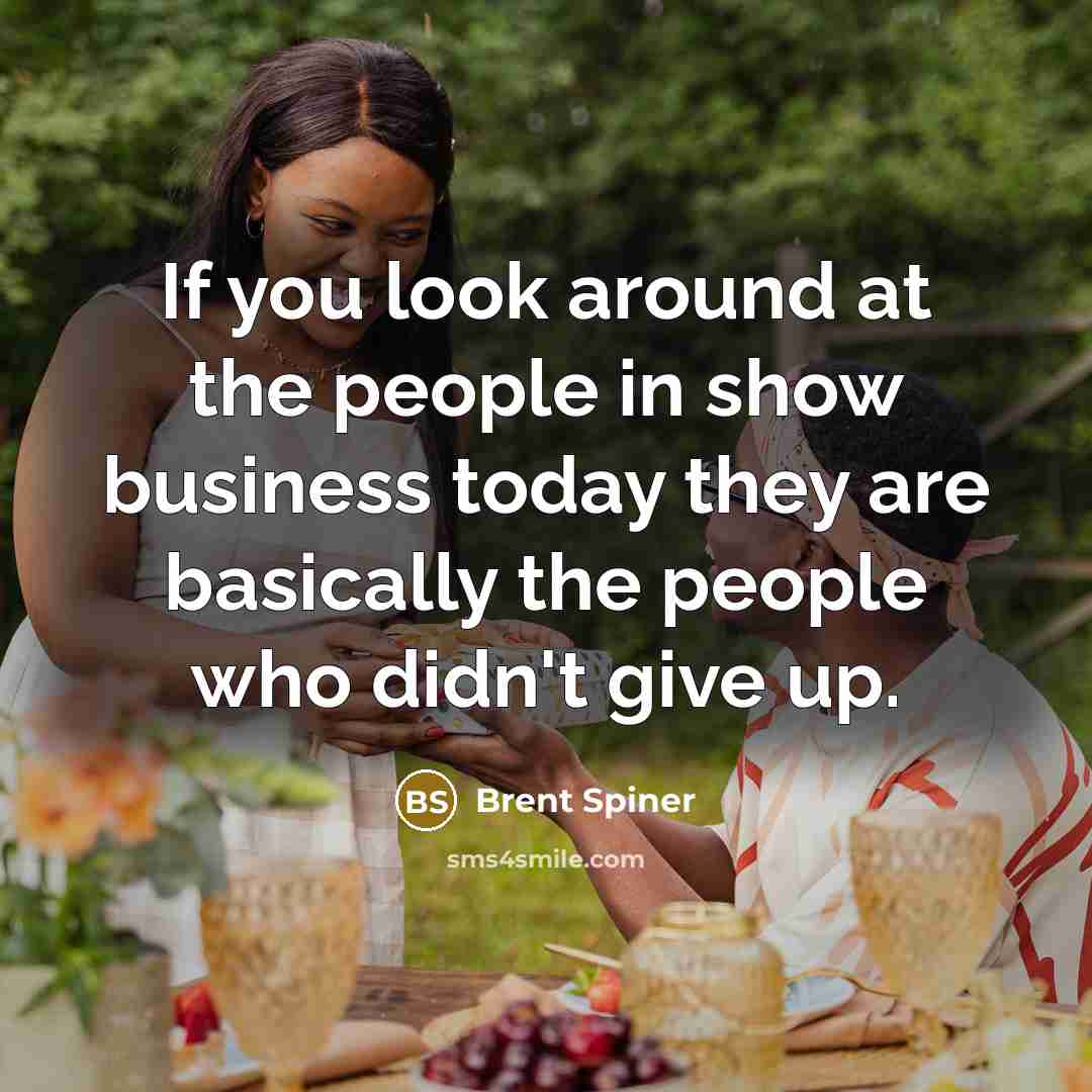“If you look around at the people in show business…” quote by Brent Spiner