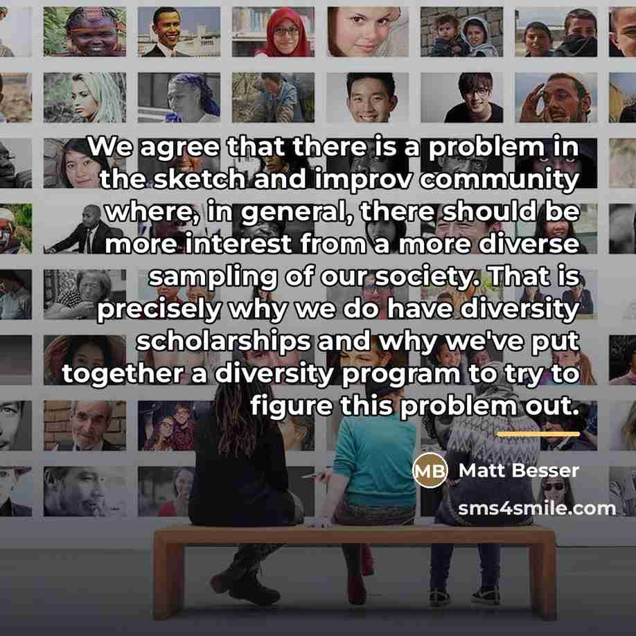 “We agree that there is a problem in the sketch…” quote by Matt Besser
