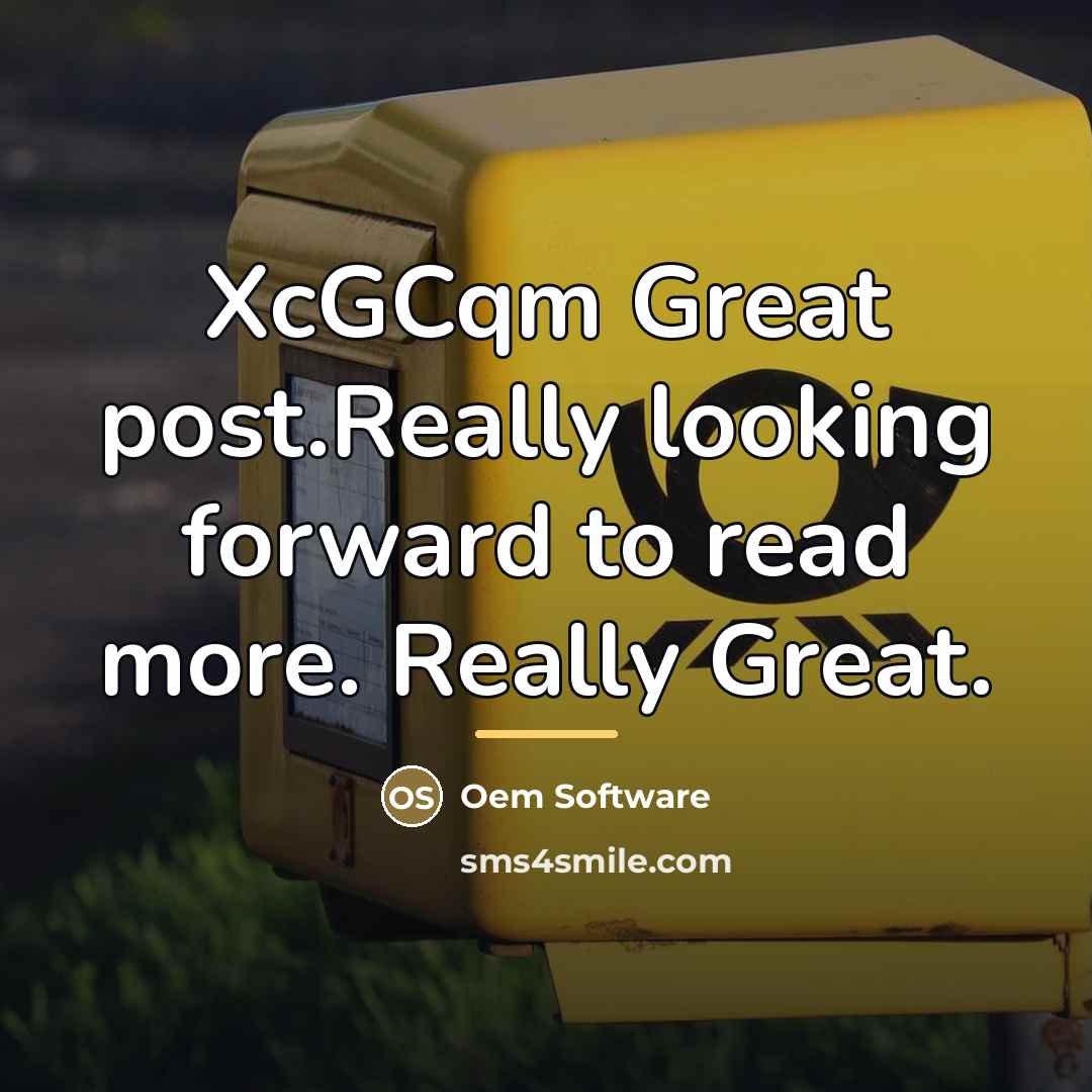 “XcGCqm Great post.Really looking forward to read more. Really Great.…” quote by Oem Software