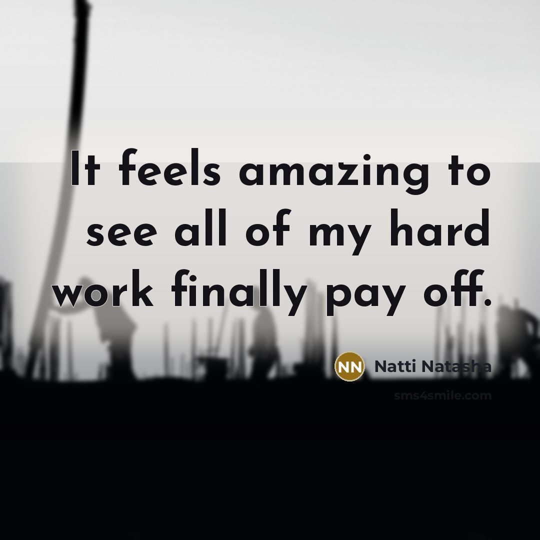 “It feels amazing to see all of my hard work…” quote by Natti Natasha
