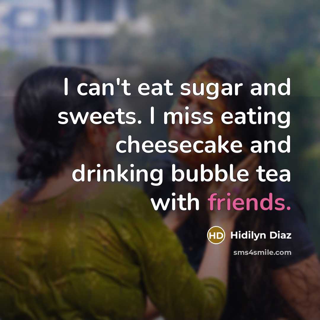 “I can't eat sugar and sweets. I miss eating cheesecake…” quote by Hidilyn Diaz