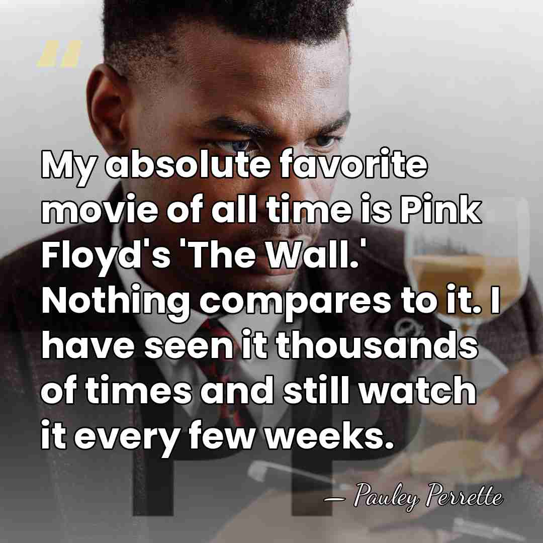 My absolute favorite movie of all time is Pink Floyd's 'The Wall.'&hellip; - Pauley Perrette