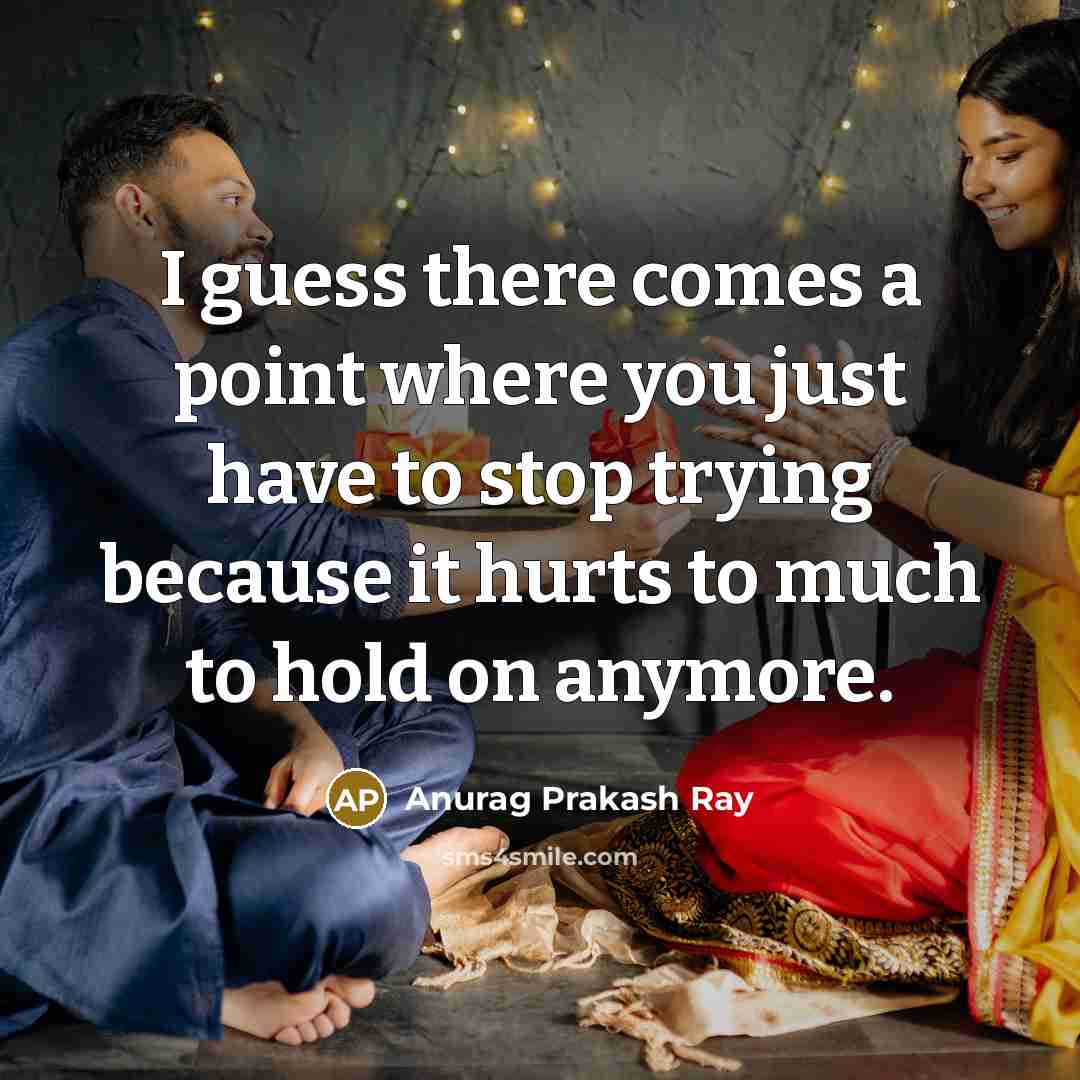 “I guess there comes a point where you just have…” quote by Anurag Prakash Ray