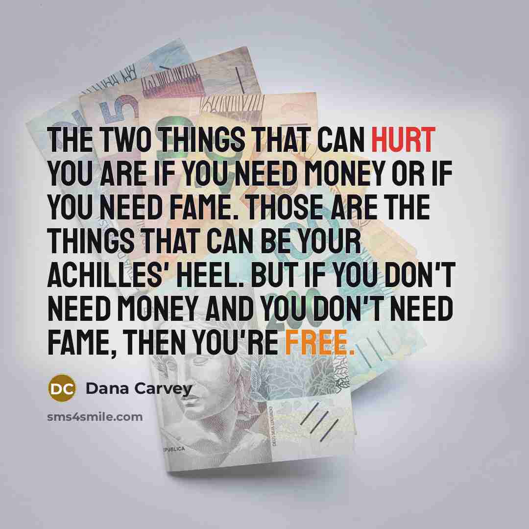 “The two things that can hurt you are if you…” quote by Dana Carvey