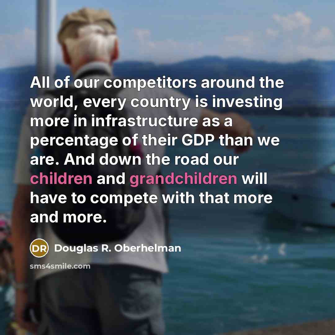 “All of our competitors around the world, every country is…” quote by Douglas R. Oberhelman