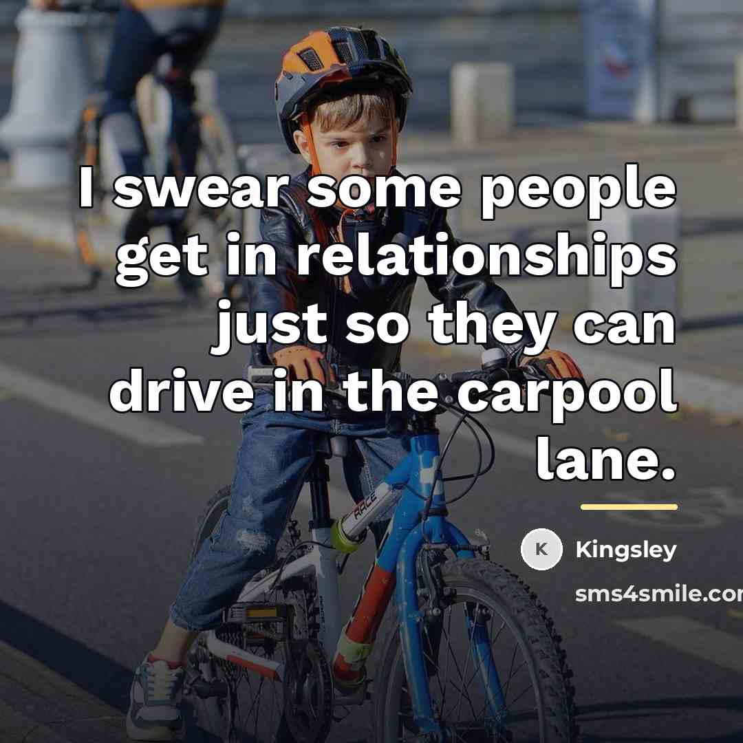 “I swear some people get in relationships just so they…” quote by Kingsley