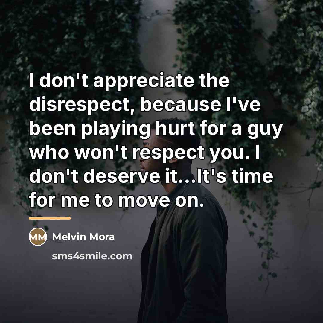 “I don't appreciate the disrespect, because I've been playing hurt…” quote by Melvin Mora