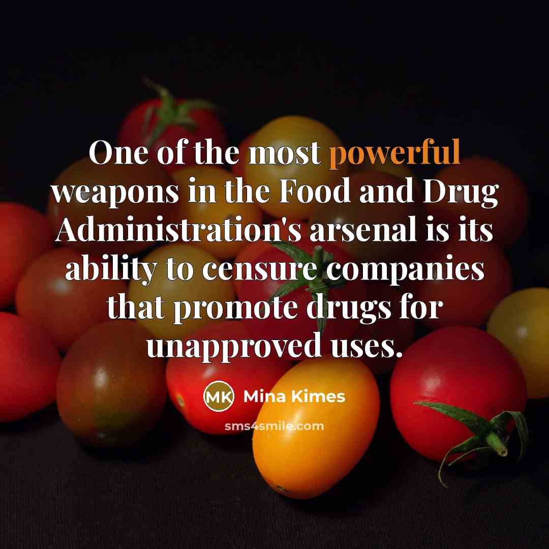 “One of the most powerful weapons in the Food and…” quote by Mina Kimes