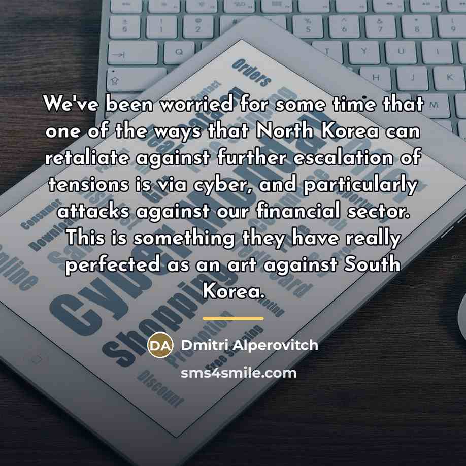“We've been worried for some time that one of the…” quote by Dmitri Alperovitch