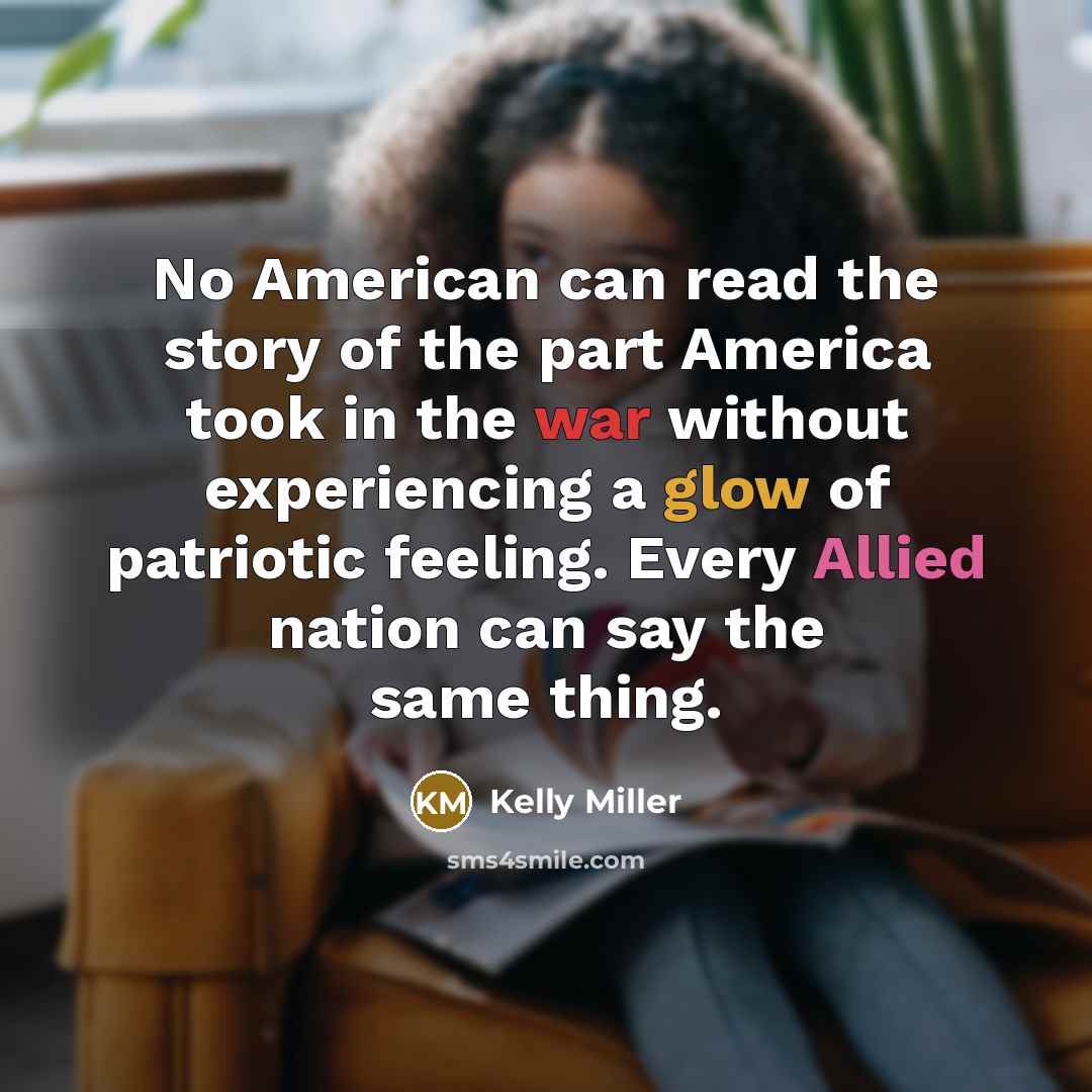 “No American can read the story of the part America…” quote by Kelly Miller