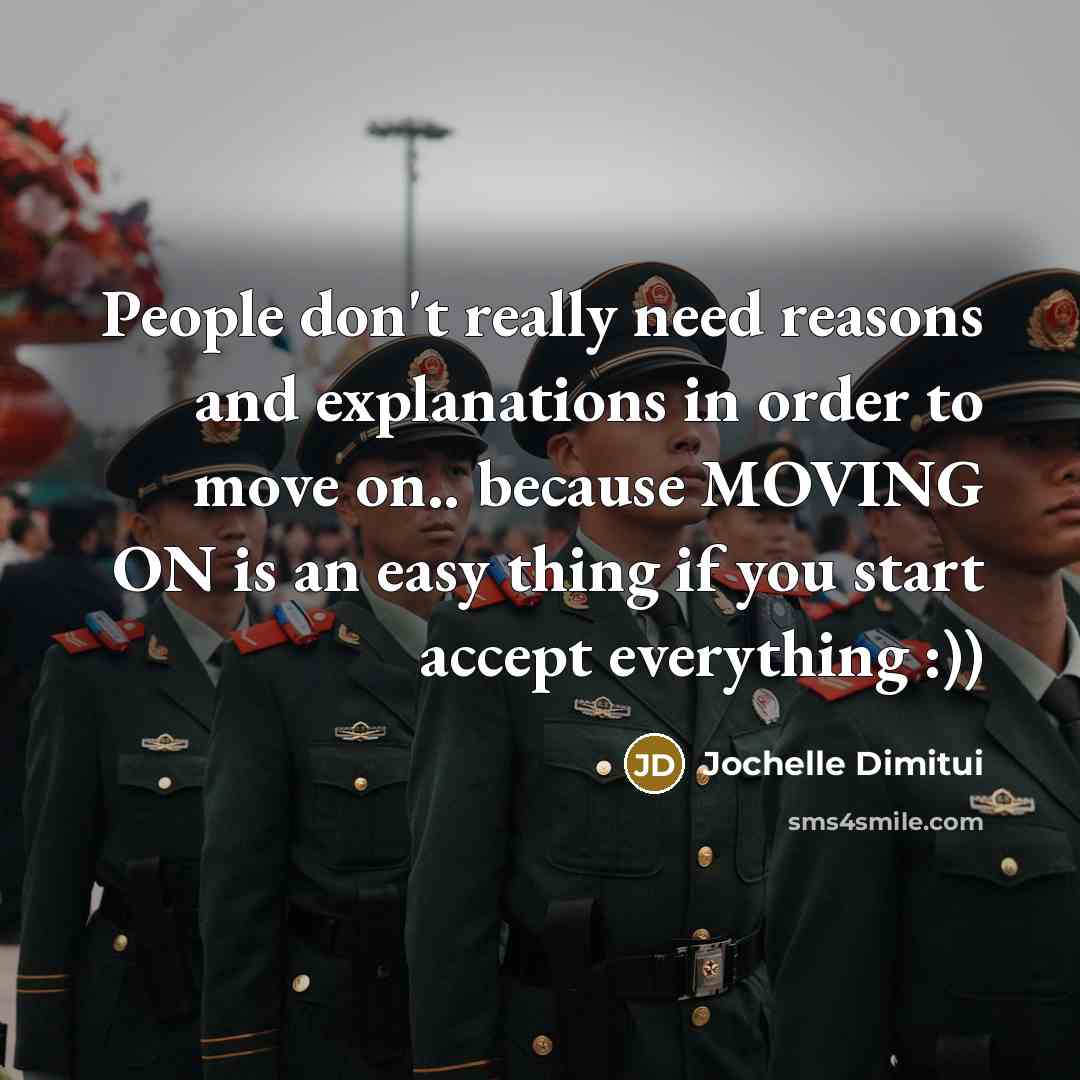 “People don't really need reasons and explanations in order to…” quote by Jochelle Dimitui