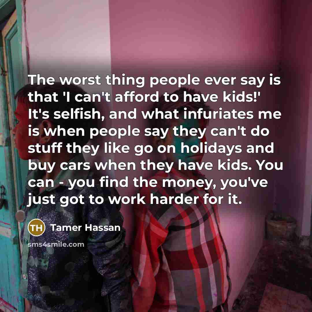 “The worst thing people ever say is that 'I can't…” quote by Tamer Hassan