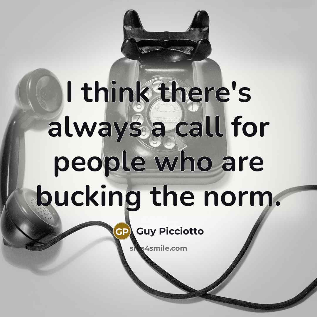 “I think there's always a call for people who are…” quote by Guy Picciotto