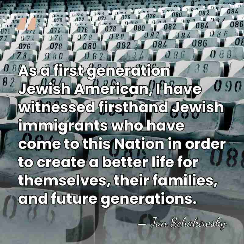 As a first generation Jewish American, I have witnessed firsthand Jewish immigrants&hellip; - Jan Schakowsky