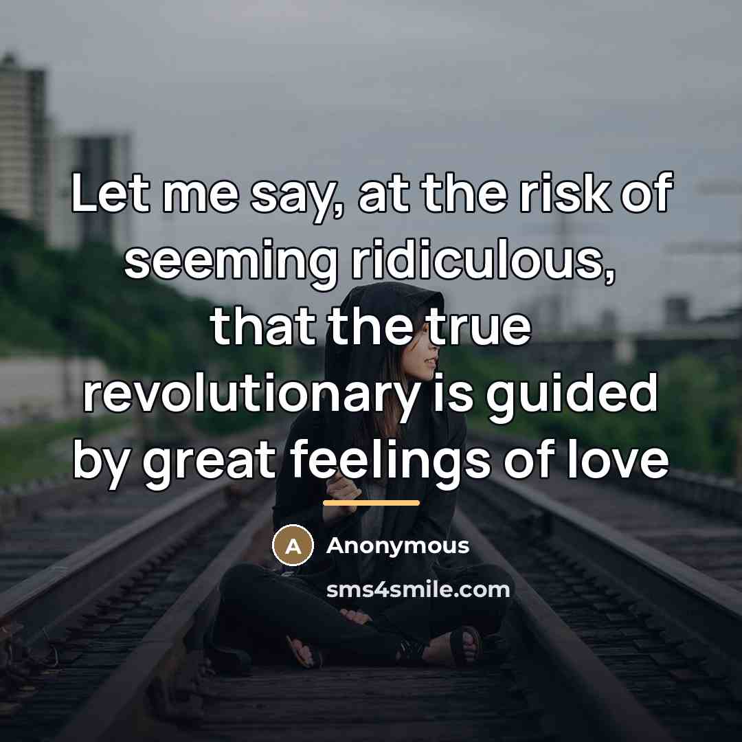 “Let me say, at the risk of seeming ridiculous, that…” quote by Anonymous