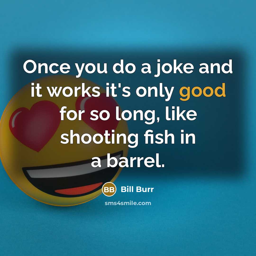 “Once you do a joke and it works it's only…” quote by Bill Burr