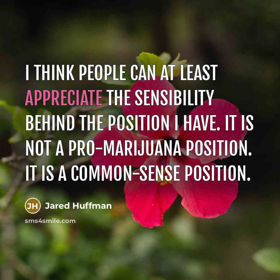 “I think people can at least appreciate the sensibility behind…” quote by Jared Huffman