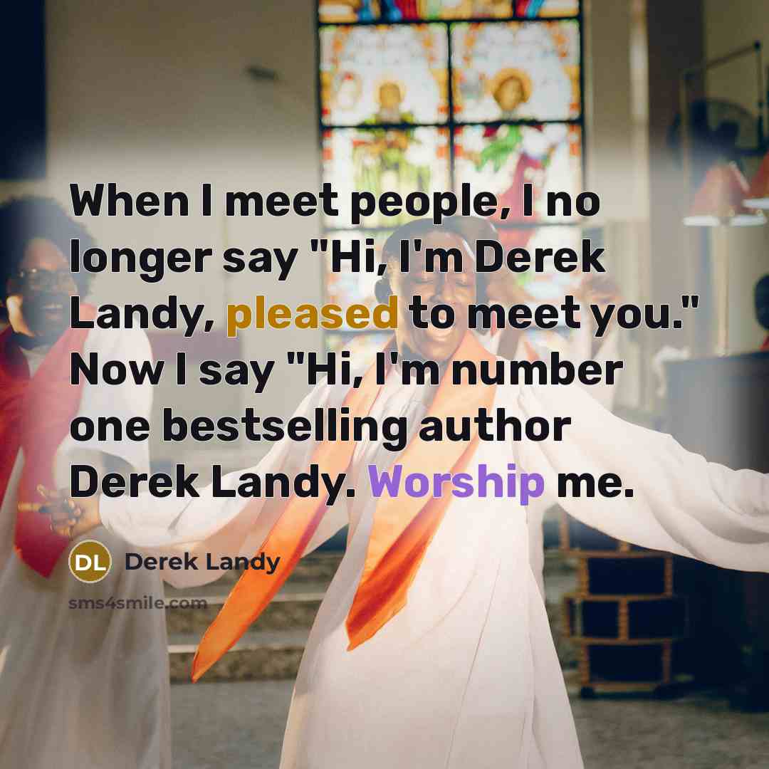 “When I meet people, I no longer say "Hi, I'm…” quote by Derek Landy