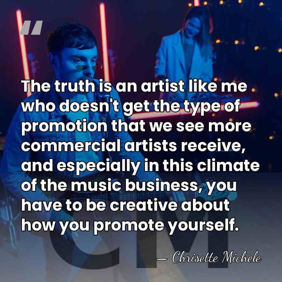 The truth is an artist like me who doesn't get the type&hellip; - Chrisette Michele